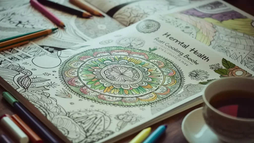 Mental Health Coloring Pages Discover Peace and Creativity